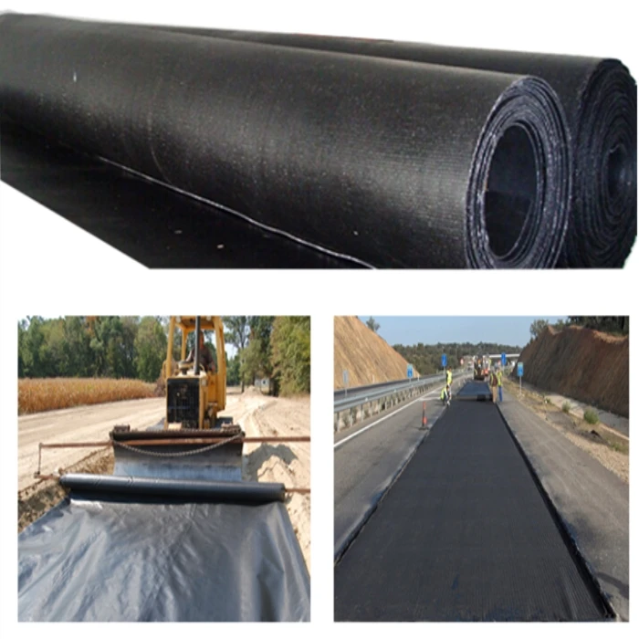 Soil reinforcement woven driveway geotextile fabric