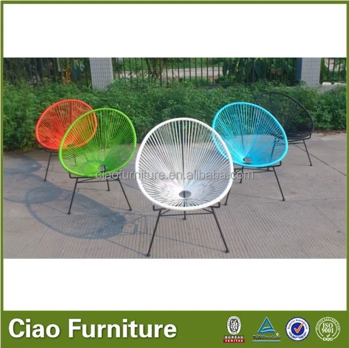 Garden furniture outdoor patio string egg Chair