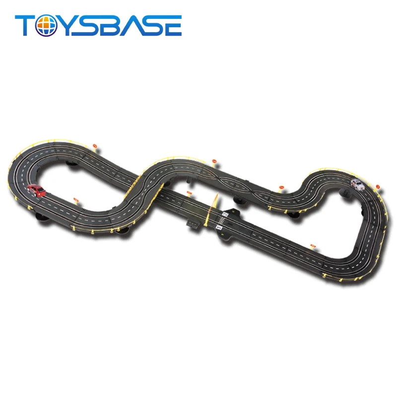 1:32 Slot Car Track Scale Electric Toy Race Track Plastic Racing Car Toy