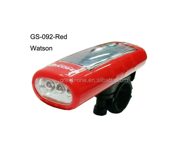 Solar Bicycle Light with Siren and flashing