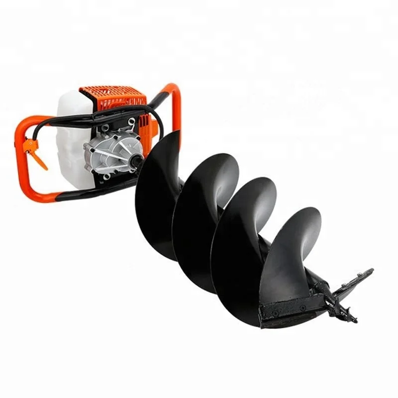 Small digging machine ground hole drill earth auger ice driller