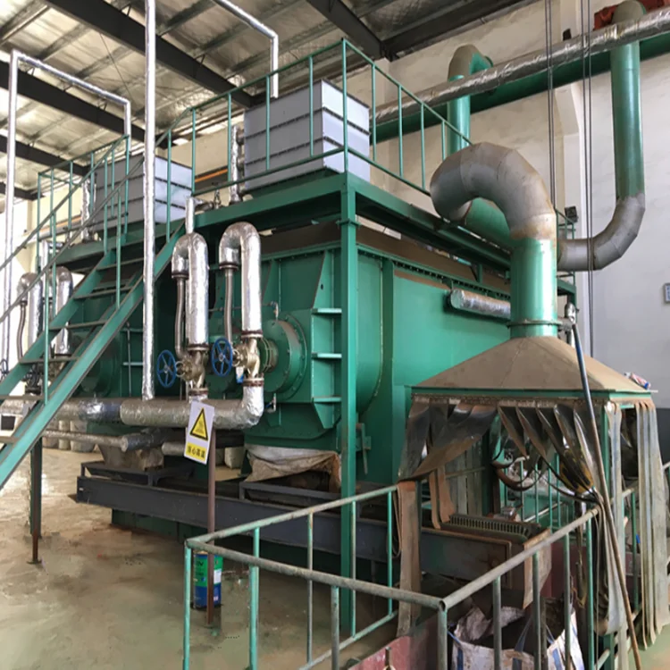 Cylinder rotating sludge dryer in drum drying equipment, coal-heating drum drying equipment