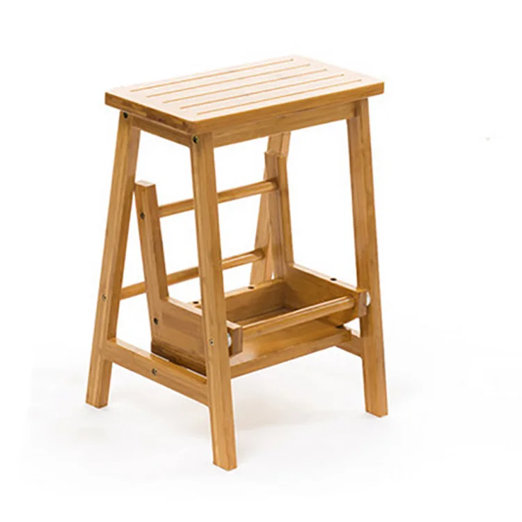 Hot Sale Portable Bamboo Household Wooden  Stool