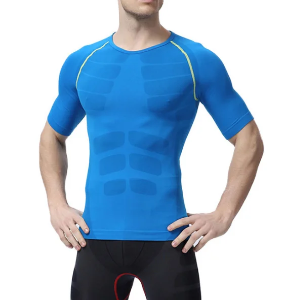 Мужская одежда с коротким рукавом и защитой от УФ-лучей