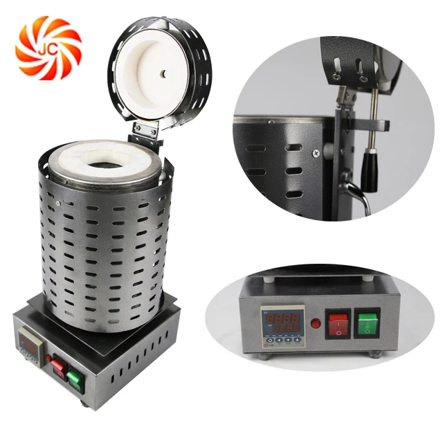 3KG Gold Melting Smelting Kit Machine Furnace Set Kiln