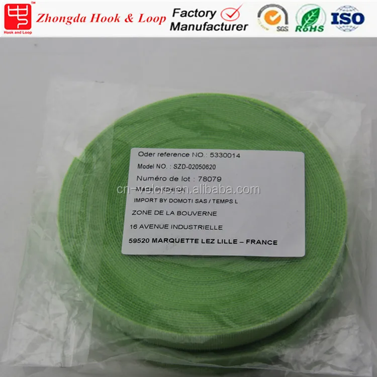 Green hook loop plant tie