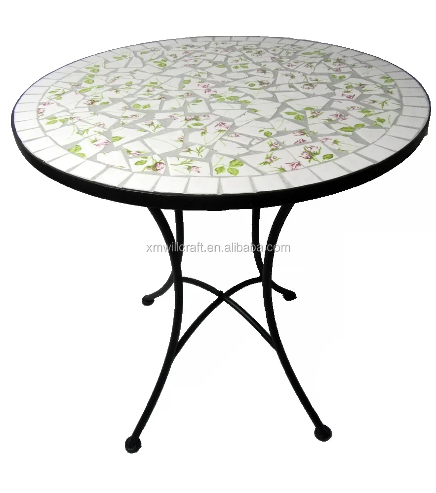 
ceramic tile stick mosaic art Outdoor Table Sets 