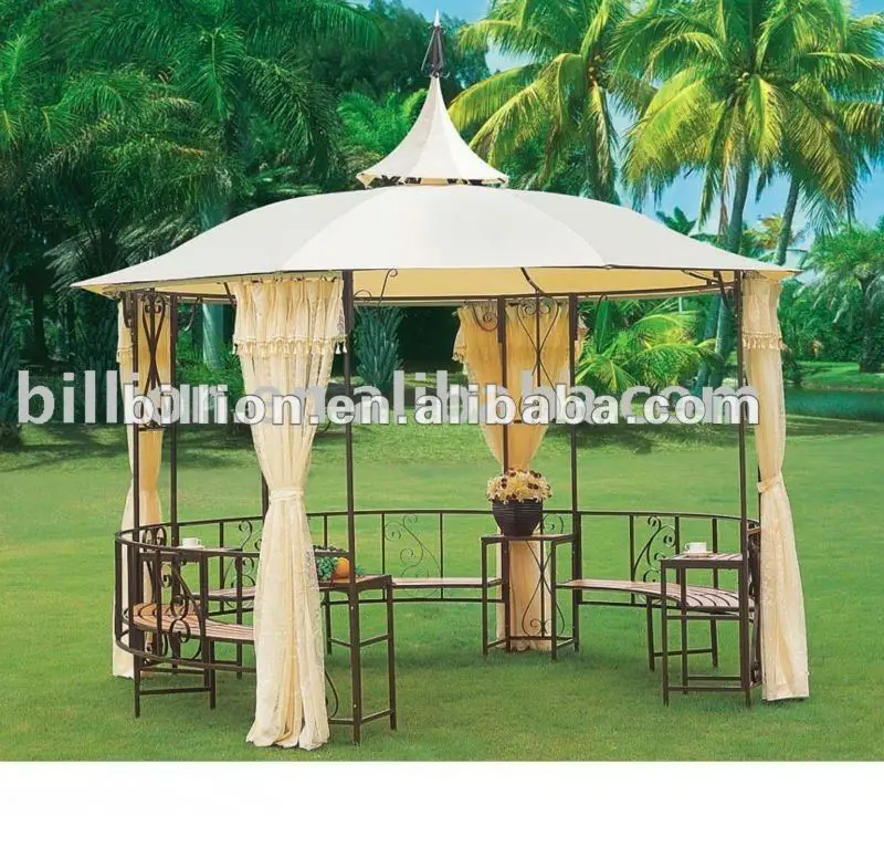 2014 china manufacturer forged iron pergola