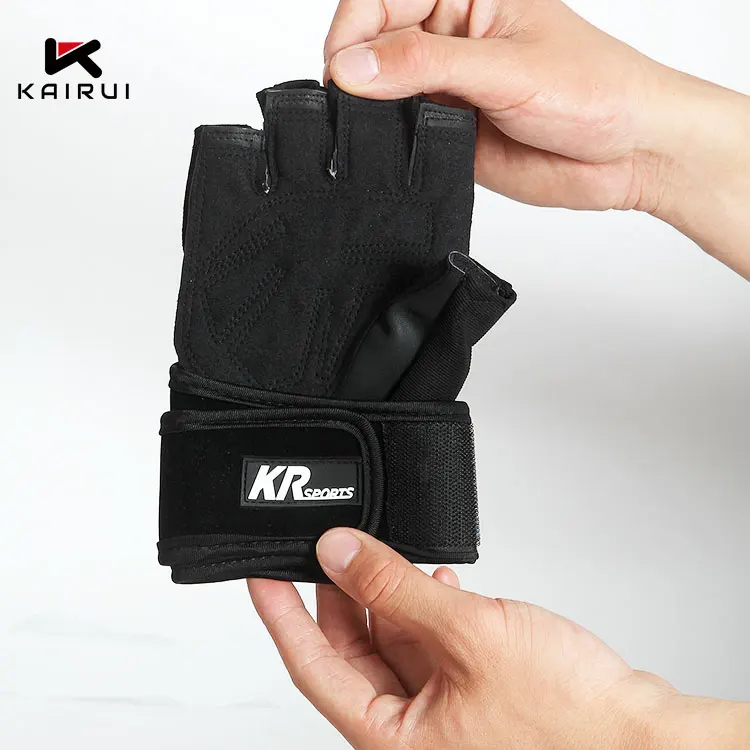 Custom gym exercise weight lifting gloves private label