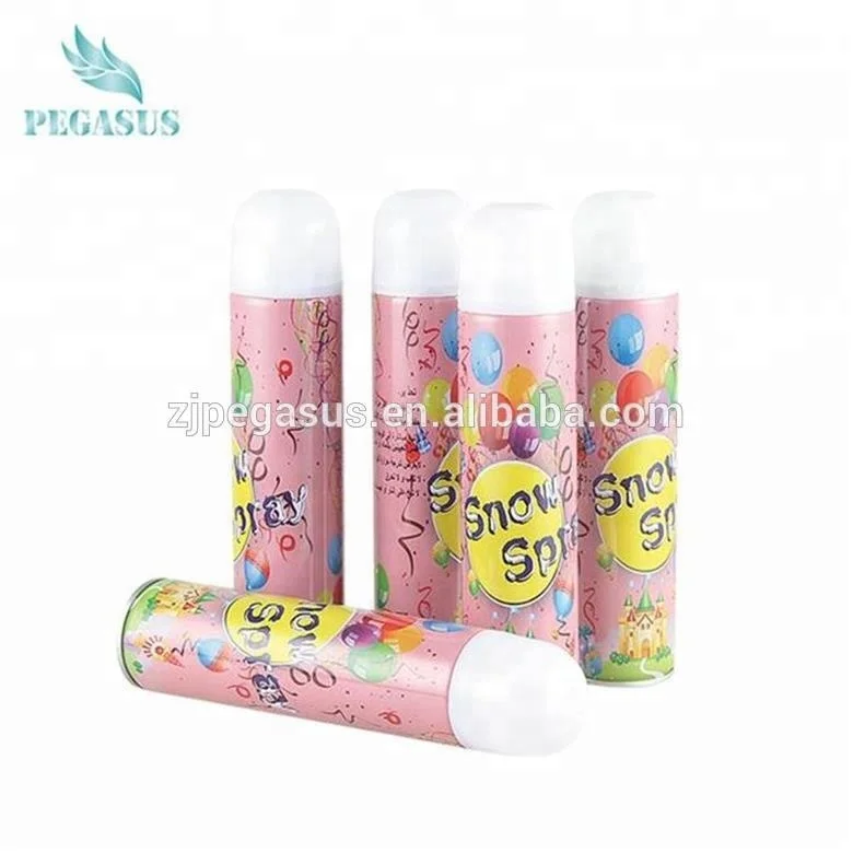 Best price cans party foam snow spray
