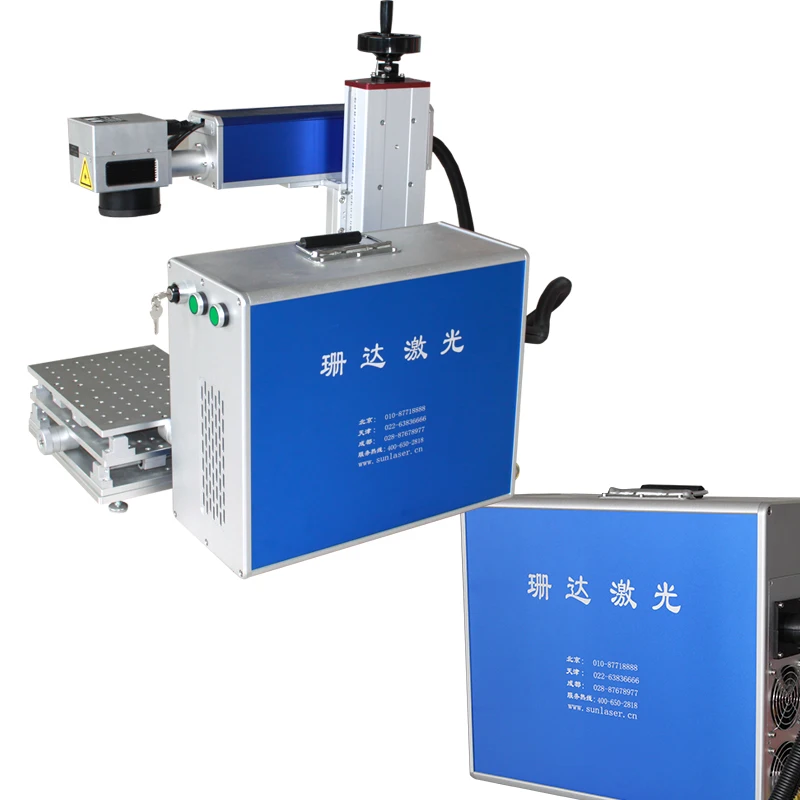 Brass Laser Marking Machine for Plumbing Metal Engraving Machine with Ce Sgs Iso Certificate
