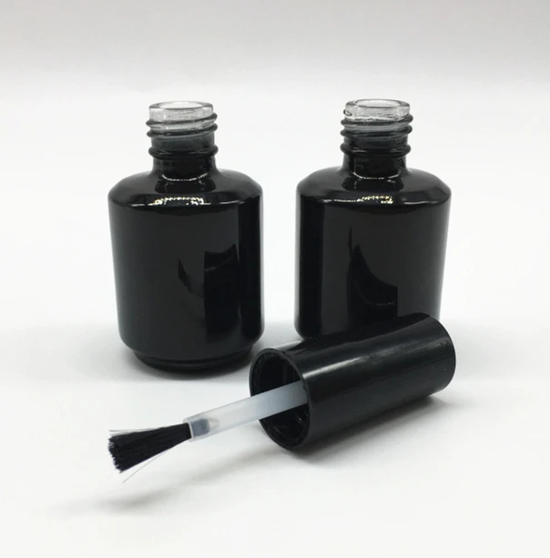 15ml custom made UV coating unique empty gel nail polish bottle