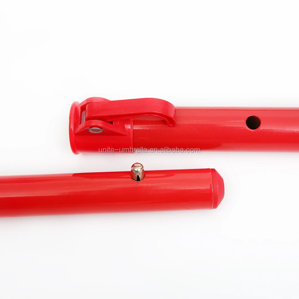 40inch red umbrella frame of umbrella parts beach umbrella frame