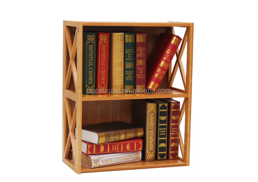 difference tier bookcase Bamboo Shelf for your choose 100% bamboo bookshelf Bookcase for home