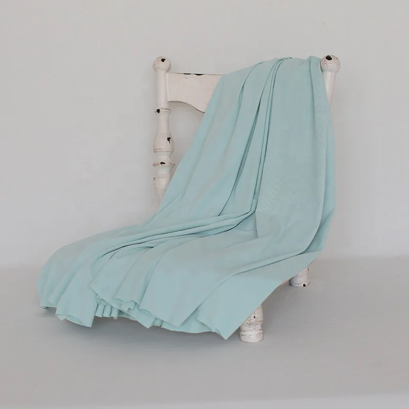 Newborn Photo Prop Knit Fabric Blanket Bean Bag Cover Infant Photo Backdrop Baby Photography Fabric Blanket