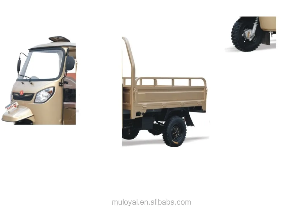 MS300ZH-HCC Gasoline Tricycle Cargo Tricycle Truck Tricycle