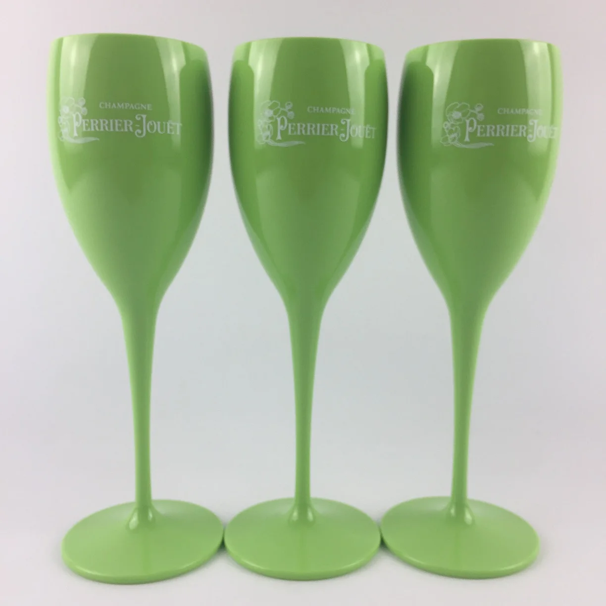 Шампанское флейты Небьющиеся Пластиковые Высокая четкость белый цвет