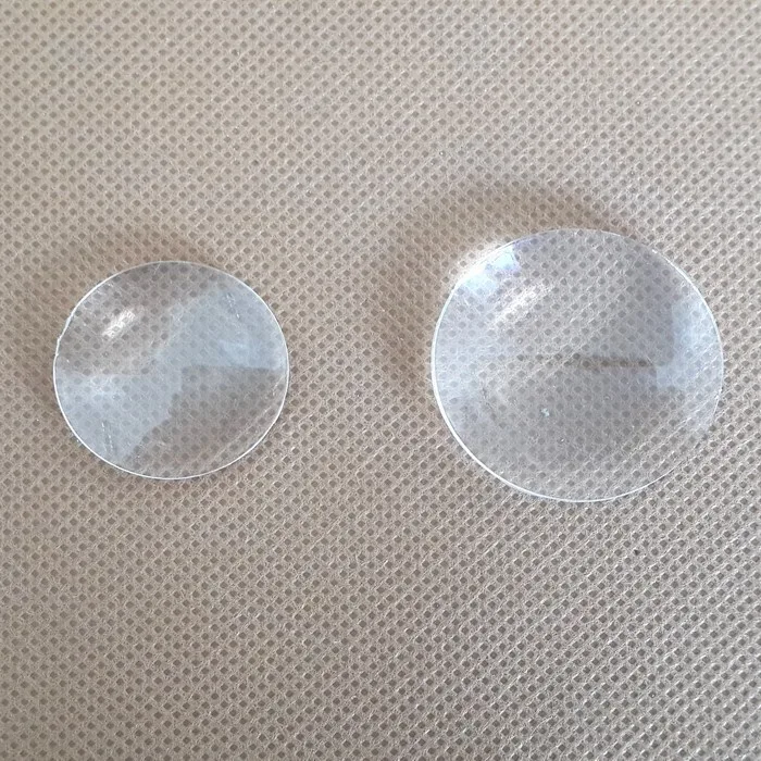 Diameter 25mm focal length 45mm acrylic biconvex lens for google cardboard