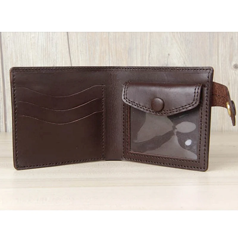 Cheapest men genuine leather brand wallet buyers fashion design innovative wallets