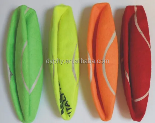 deflated jumbo tennis ball