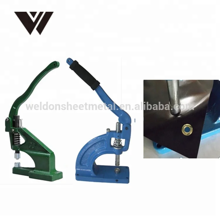 High Quality Metal Stainless Steel Hole Grommet Punching Machine Eyelet Curtain Grommet Puncher Machine