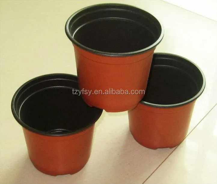China supplier factory plastic pots for greenhouse nursery plant