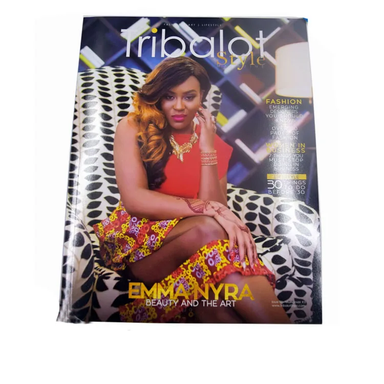 High quality Low cost custom A4 glossy cheap magazine printing