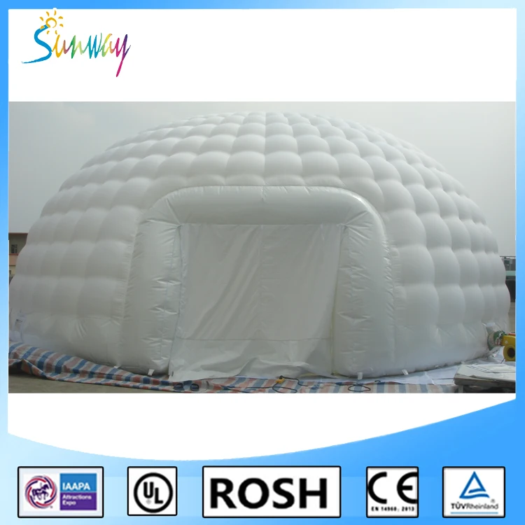 SUNWAY Гигантский иглу палатка надувная для мероприятий на свежем воздухе