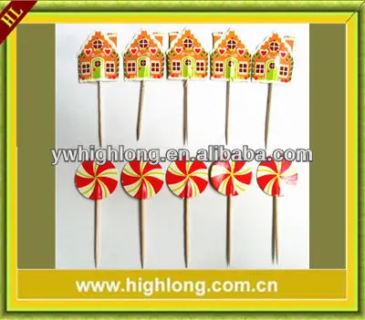 Diy Happy New Year Cup Cake Topper Cake Picks Flag For Eve Birthday Christmas Party Decoration Cake Decorating Supplies