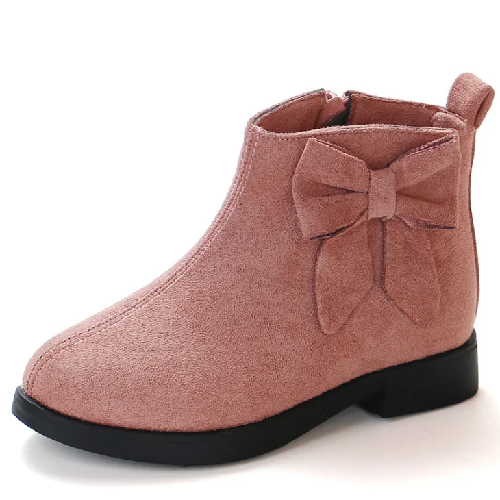 
YY10060S Spring and autumn new arrival girls fashion bowknot short boots 