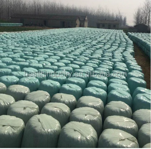 5 layers light green silage films,silage wrap films