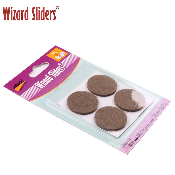 Best selling products 5mm thickness adhesive felt furniture pads