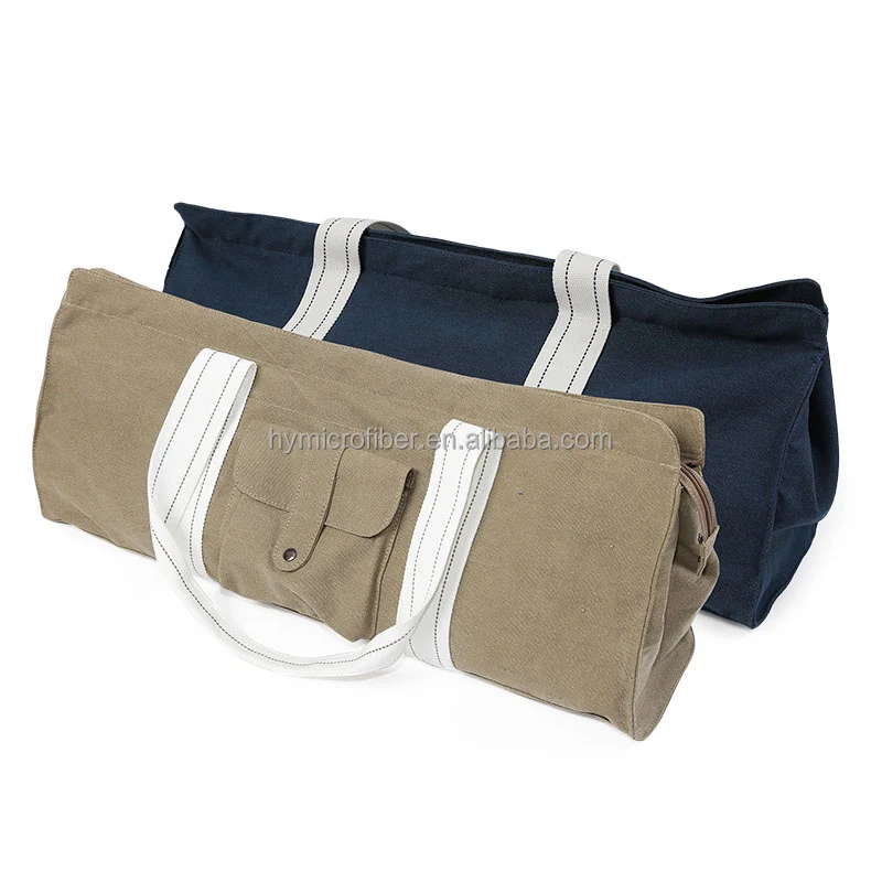 Wholesale Eco-friendly Portable Quality Yoga Mat Canvas Tote Bag from Manufacturers