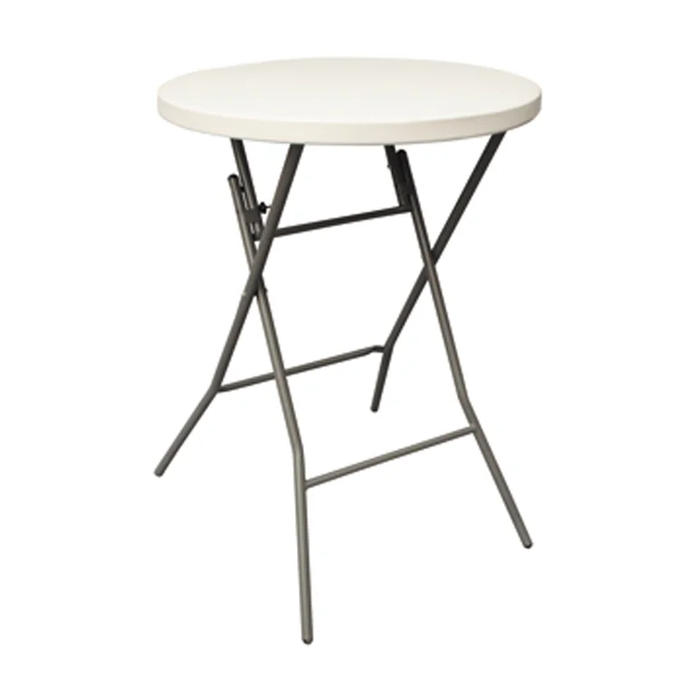 Plastic foldable high top cocktail tables