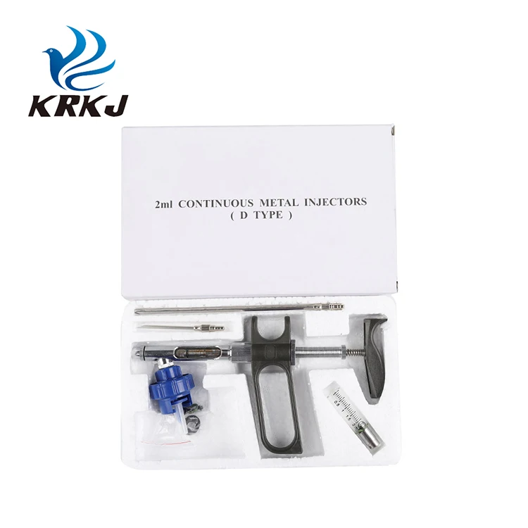 Best selling High quality farm animal Continuous poultry syringe