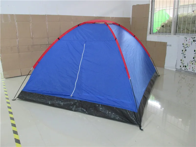 Single Layer Waterproof Automatic Portable Beach Pop up Tent Oxford Canvas PVC Cotton Fabric for Camping