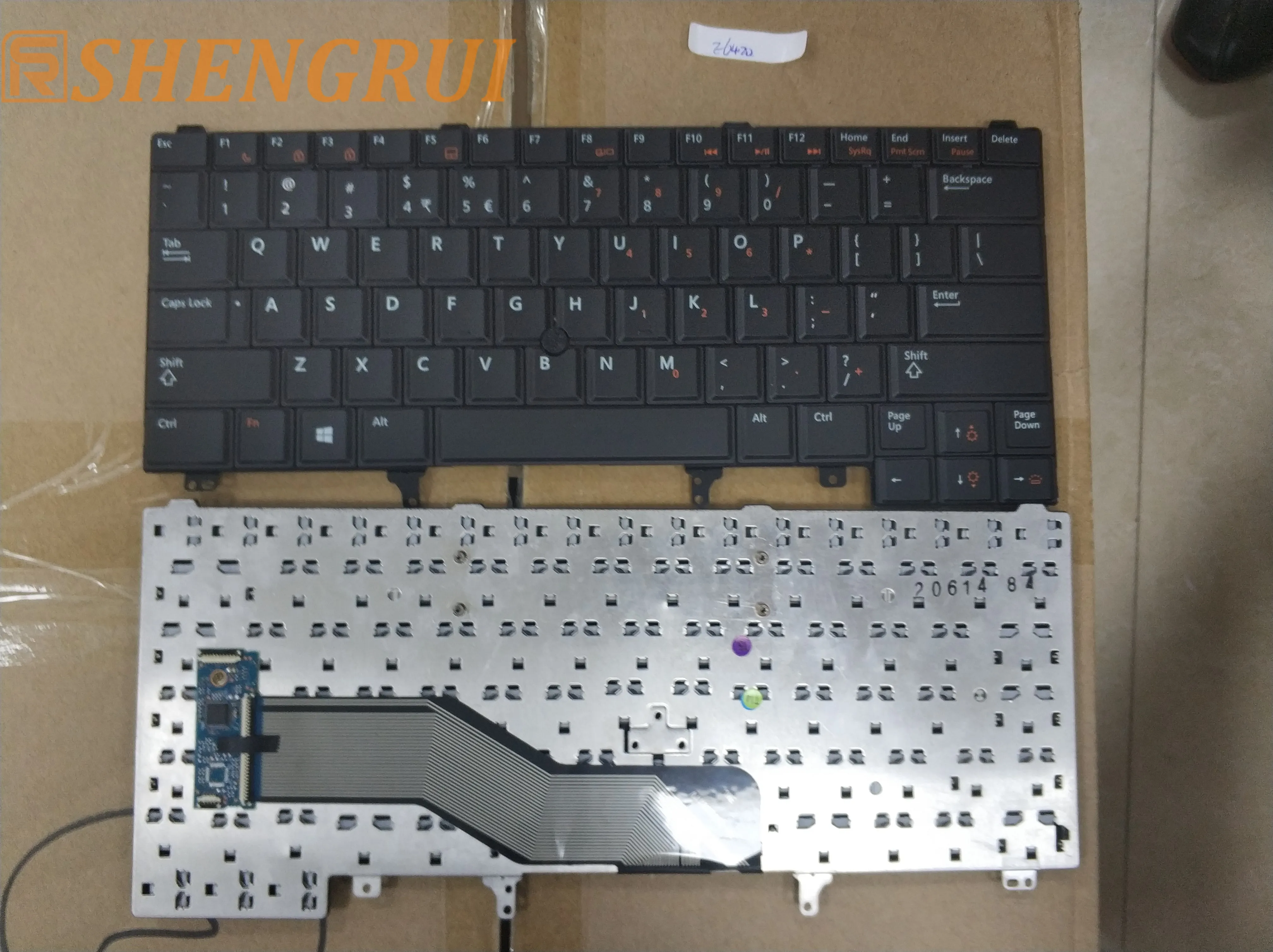Replacement Keyboard for Dell Latitude  E6420 E6320 E6330 E6430 Series Black US layout