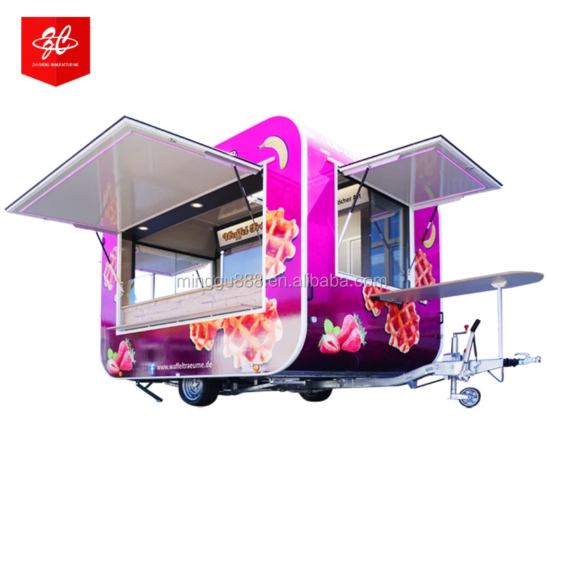 2019 China fast food cart for hot dog ,mobile food trailer for sale philippines
