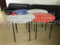 Cheap Desk and Chairs School Writing Desk Half Moon Shape Tables