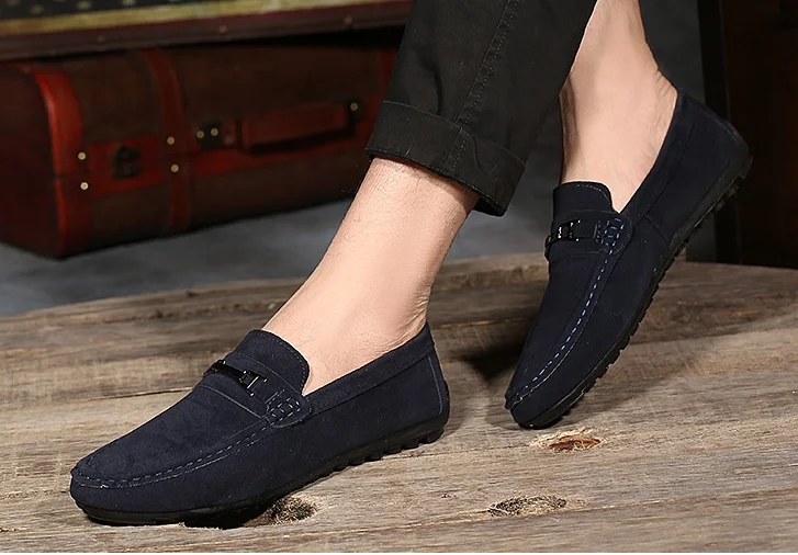 The new british style super fiber purity light and handy gentil comfortable skid ventilate casual shoes