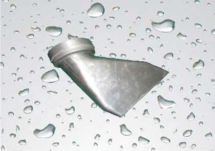 Grooved machined side spray nozzle, water truck parts, industrial and heavy duty use