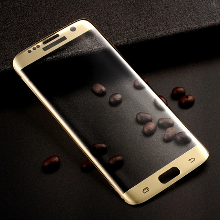 
3D Full cover Screen film for galaxy s7 edge glass film best tempered glass screen protector for s7 edge 