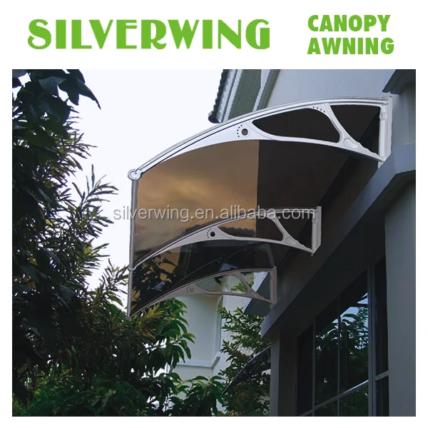 
Engineering Plastic bracket polycarbonate entrance canopy for front door or window 