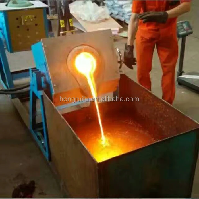 Cast iron melting induction furnace in South Africa