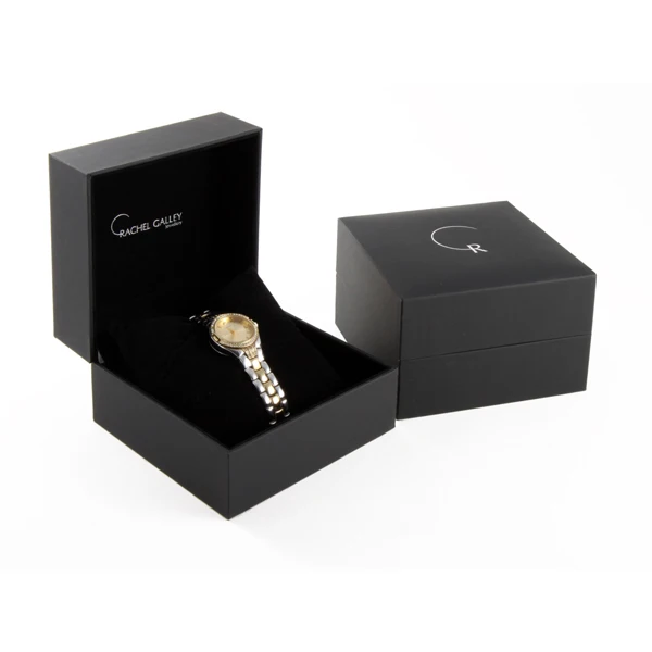 Hot sale professional custom glossy new design paper watch packaging storage box