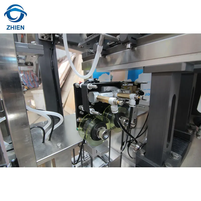 
Pre-made zipper bag coffee bean packing machine for roasted peanuts walnut 