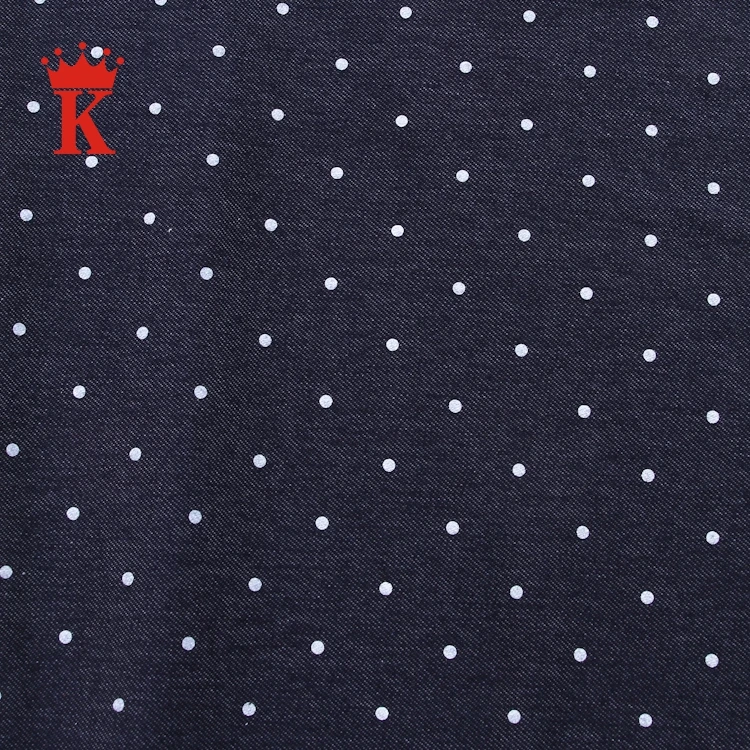 
Cheap prices japanese dot knit twill knitted stretch denim fabric jeans 