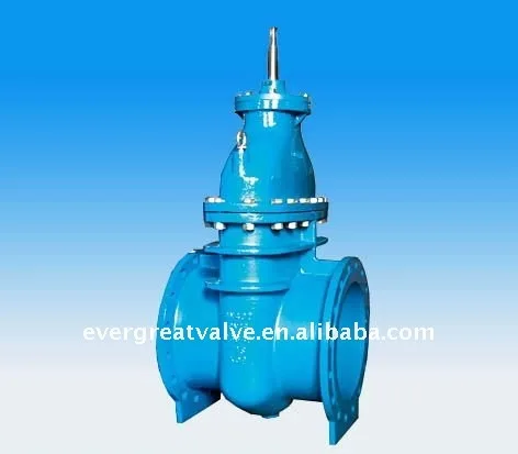 Ductile Iron Big Metal Seat Gate Valve, PN10/16/25