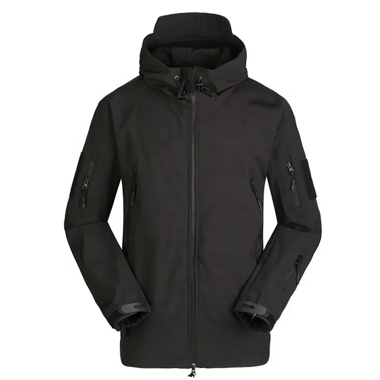 Горячая Распродажа уличная флисовая подкладка Водонепроницаемая Мужская Военная Тактическая камуфляжная флисовая куртка пальто