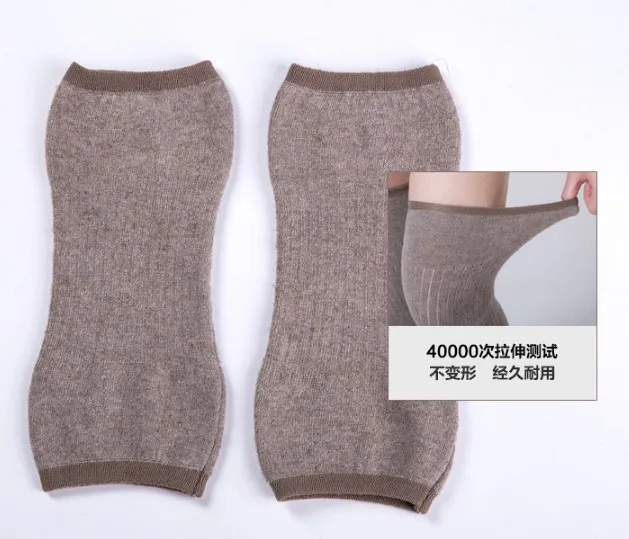 China supplier wholesale wool elastic warm Knee Compression brace Leg Sleeve